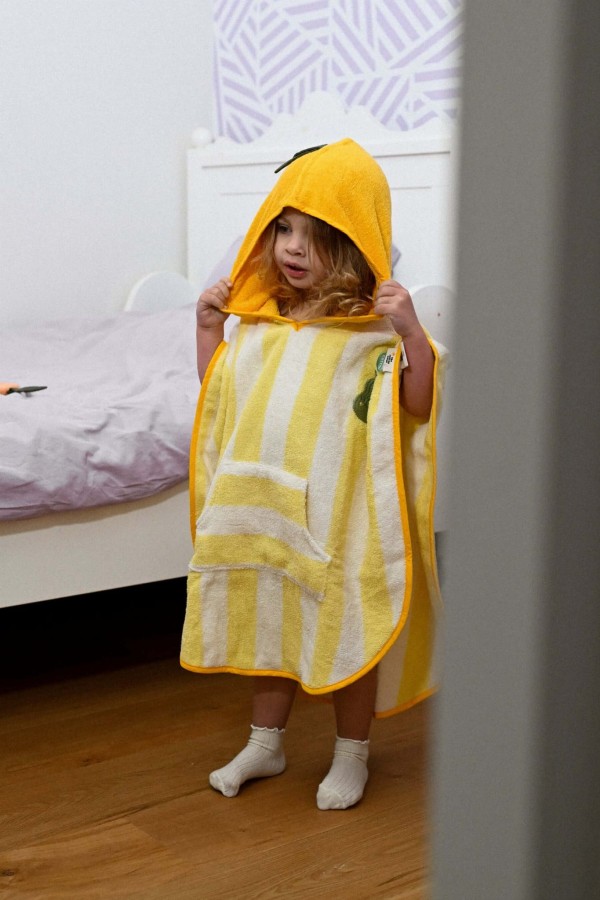 Ponczo z kapturem - Pedro Pear / the cotton cloud