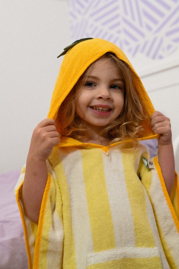 Ponczo z kapturem - Pedro Pear / the cotton cloud