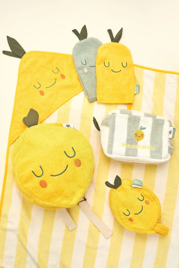 Ręcznik z kapturem - Lola Lemon / the cotton cloud