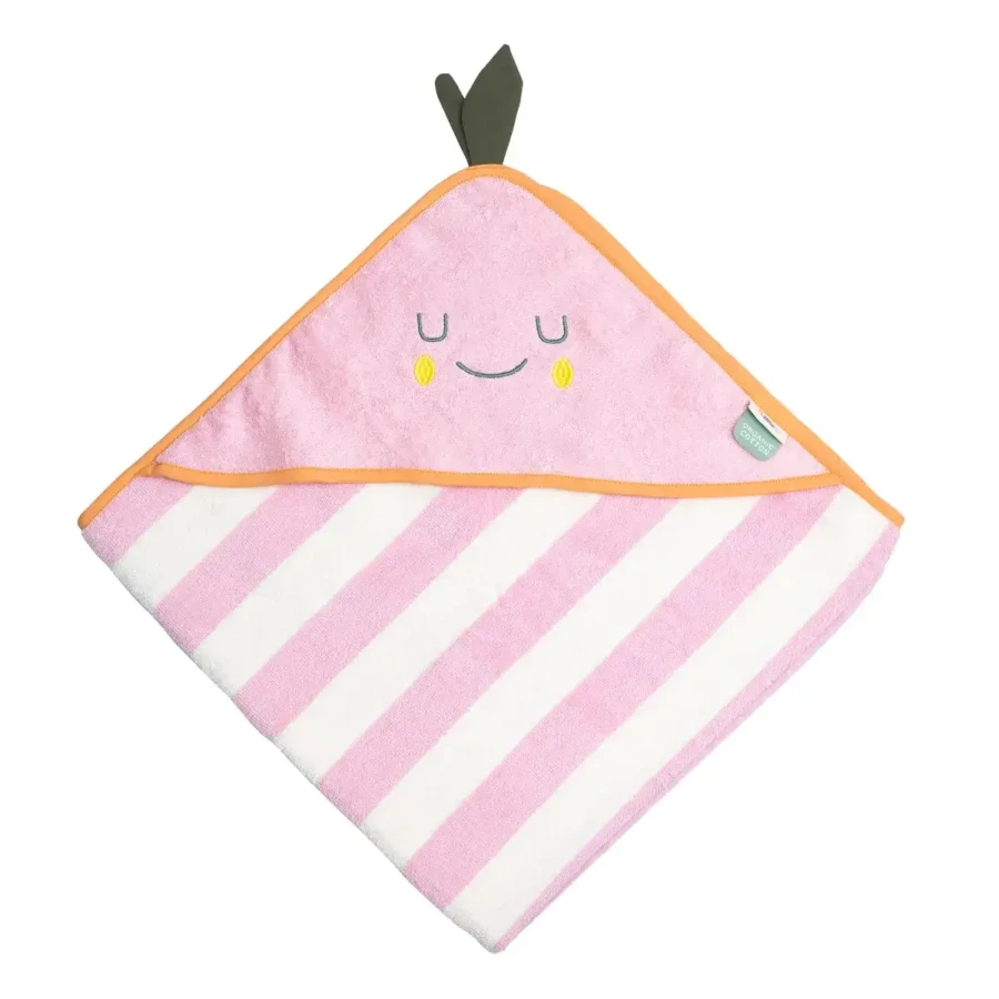 Ręcznik z kapturem - Mandy Mandarine / the cotton cloud