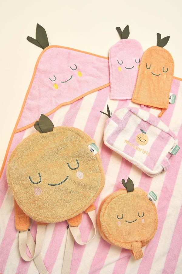 Ręcznik z kapturem - Mandy Mandarine / the cotton cloud