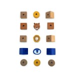 Animals Drewniane klocki - nowa wersja / Trixie