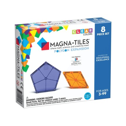 Zestaw do rozbudowy Polygons 8 el. / Magna-Tiles