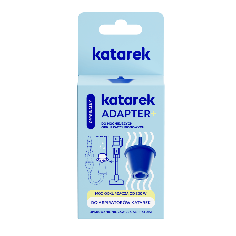 Katarek Adapter+ do mocniejszych odkurzaczy pionowych / Katarek