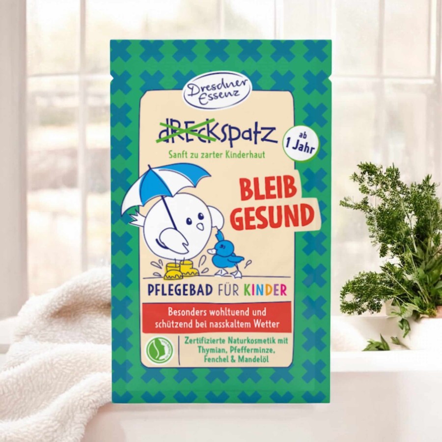 Bądź zdrów! Prozdrowotna sól do kąpieli dla najmłodszych, 60 g / Dresdner Essenz