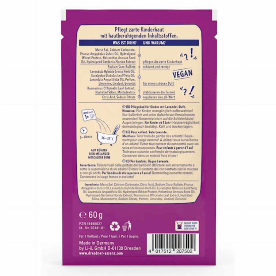 SŁODKICH SNÓW - sól do kąpieli, 60 g / Dresdner Essenz