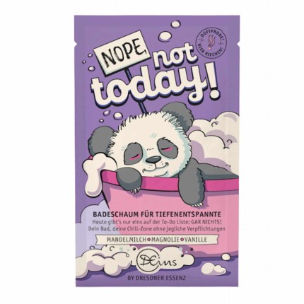 NIE, NIE DZISIAJ! - pianka do kąpieli, 60g  / Dresdner Essenz