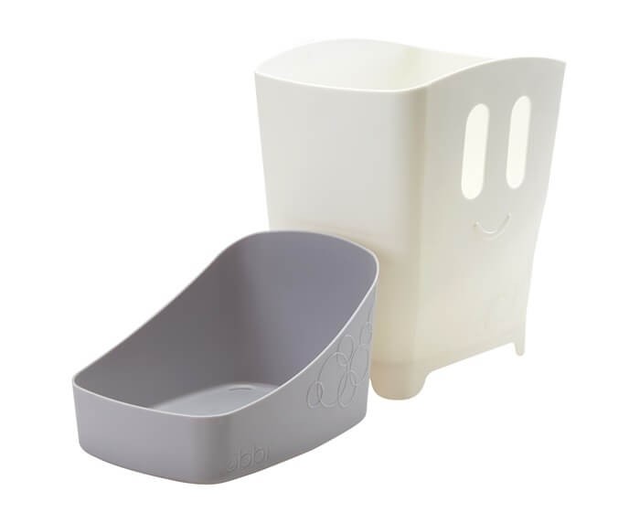 Organizer kąpielowy Grey / Ubbi