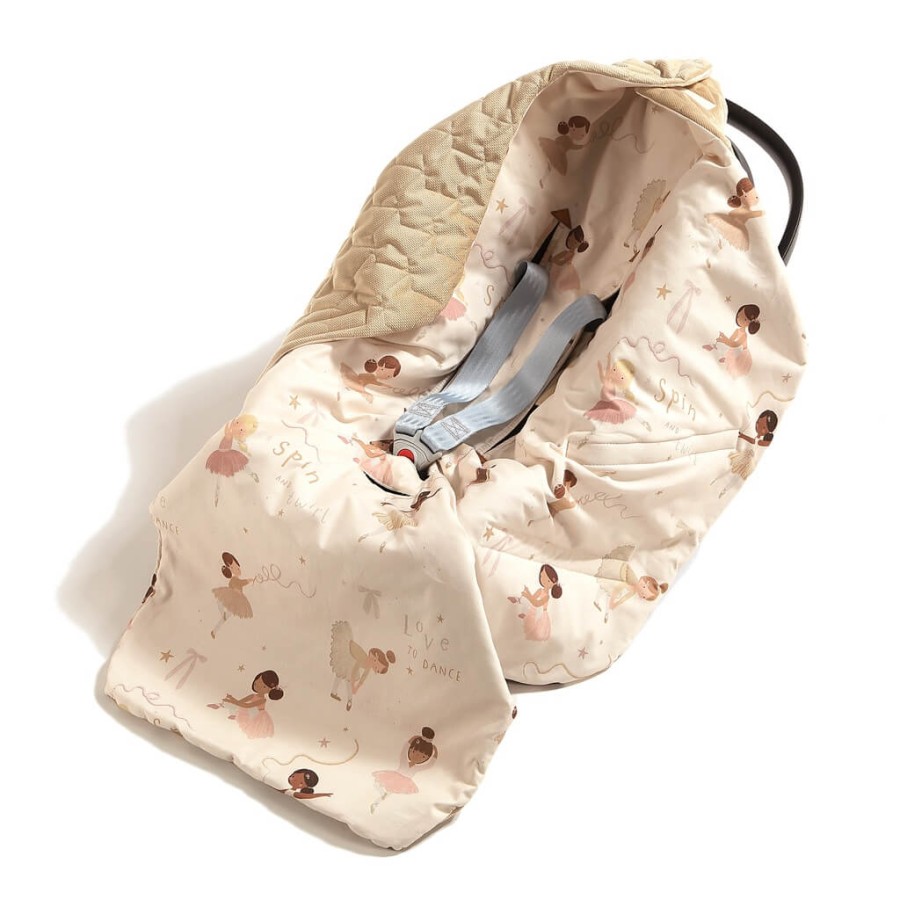 Kocyk do fotelika samochodowego MULTI - BALLERINE / La Millou