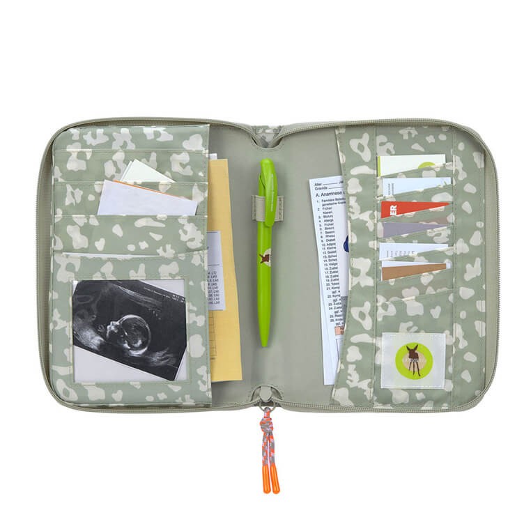 Etui na dokumenty Leo light khaki / Lassig