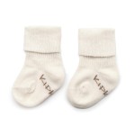 Skarpetki dla noworodków Stay-on-Socks Newborn, Off White / KipKep