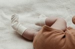Skarpetki dla noworodków Stay-on-Socks Newborn, Off White / KipKep