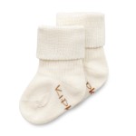 Skarpetki dla noworodków Stay-on-Socks Newborn, Off White / KipKep