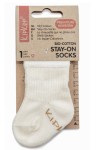 Skarpetki dla noworodków Stay-on-Socks Newborn, Off White / KipKep