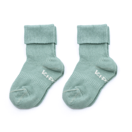 Skarpetki niemowlęce Stay-on-Socks, Pale Green / KipKep