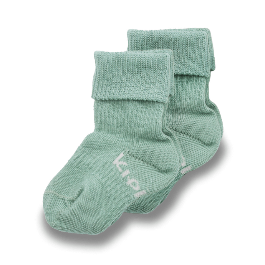 Skarpetki niemowlęce Stay-on-Socks, Pale Green / KipKep