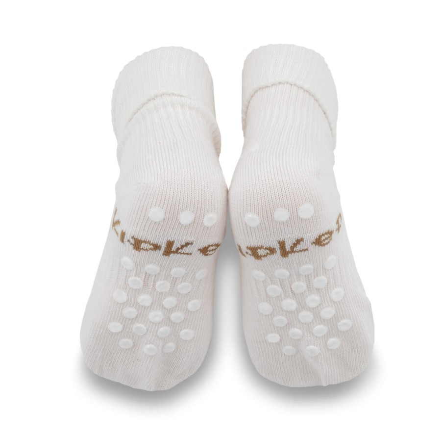 Skarpetki z antypoślizgiem Stay-on-Socks Antislip, Off White / KipKep