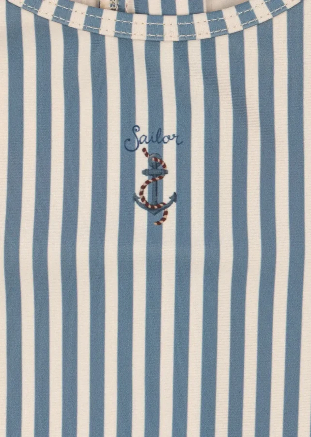 Kombinezon kąpielowy Aster - sailor stripe / Konges slojd