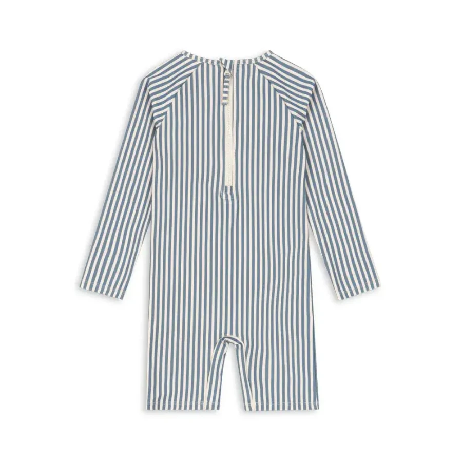 Kombinezon kąpielowy Aster - sailor stripe / Konges slojd