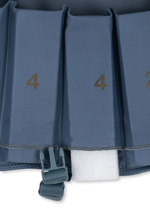 Kamizelka neoprenowa do nauki pływania Ellis - cherry bow blue / Konges slojd