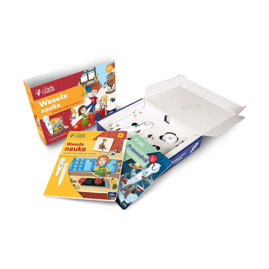 Zestaw Wesoła nauka 3+ / Czytaj z Albikiem