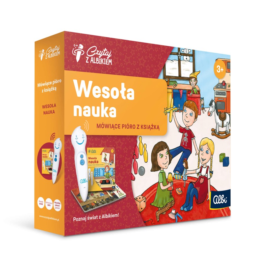 Zestaw Wesoła nauka 3+ / Czytaj z Albikiem