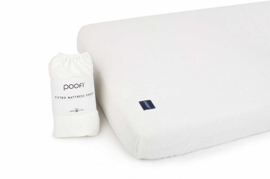 II GATUNEK: Prześcieradło Organic&Color ŚMIETANKA, 140 x 70 cm / POOFI