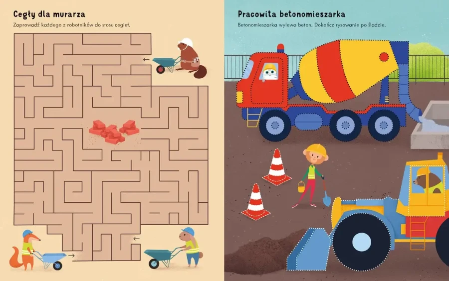 Rysowanki - zmazywanki. Bóbr budowniczy / Wilga