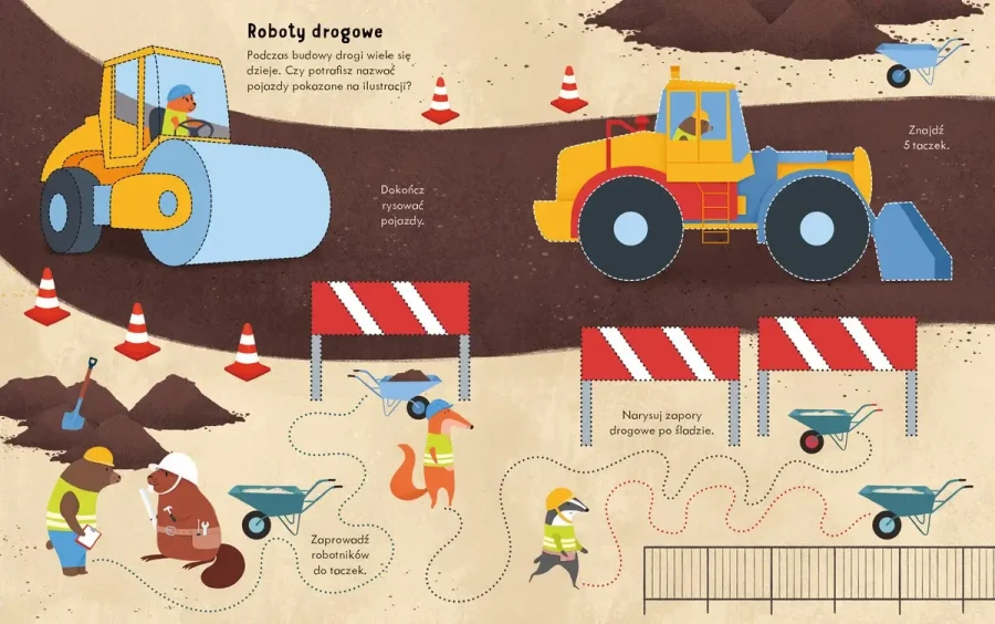 Rysowanki - zmazywanki. Bóbr budowniczy / Wilga