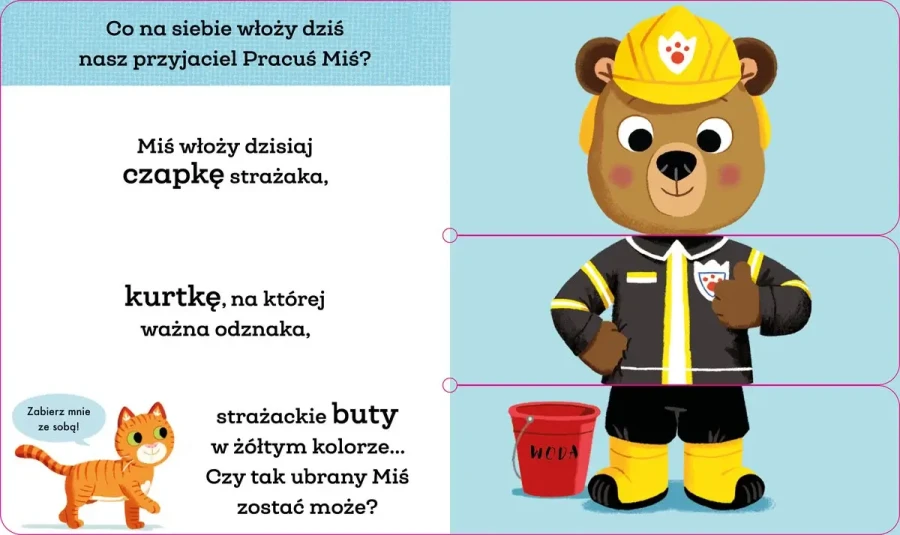 Miś Pracuś. Zabawa w przebieranie / Wydawnictwo Wilga