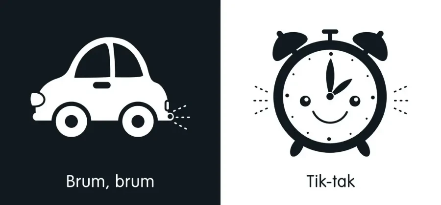 Dźwięki. Pierwsza książeczka malucha. Kontrastowe książeczki / Wydawnictwo Wilga