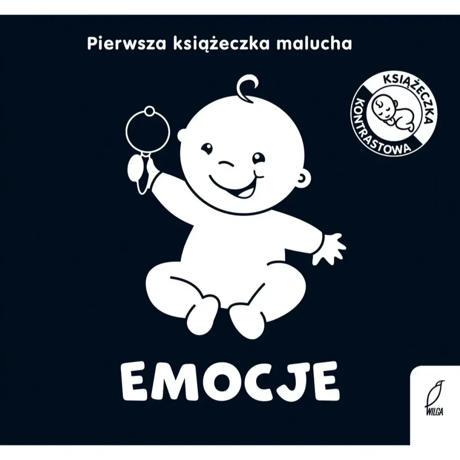 Emocje. Pierwsza książeczka malucha. Kontrastowe książeczki / Wydawnictwo Wilga
