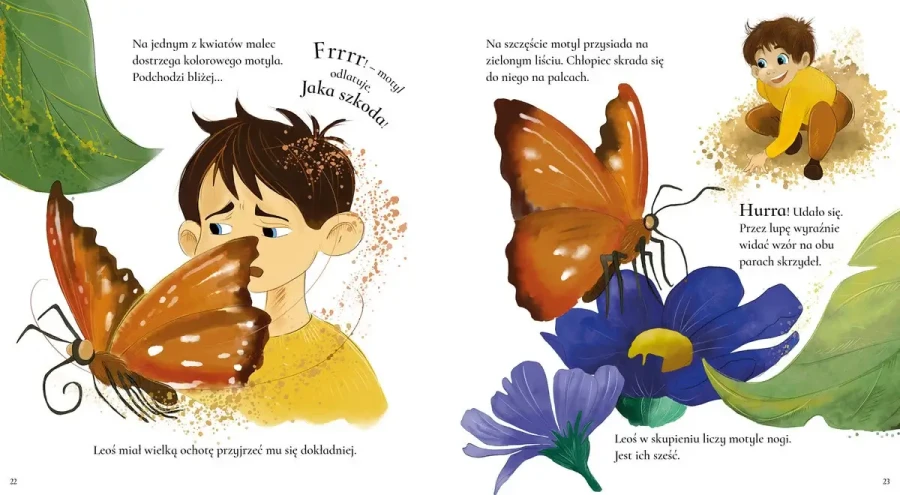 Leoś Sosenka obserwuje las / Wydawnictwo Wilga