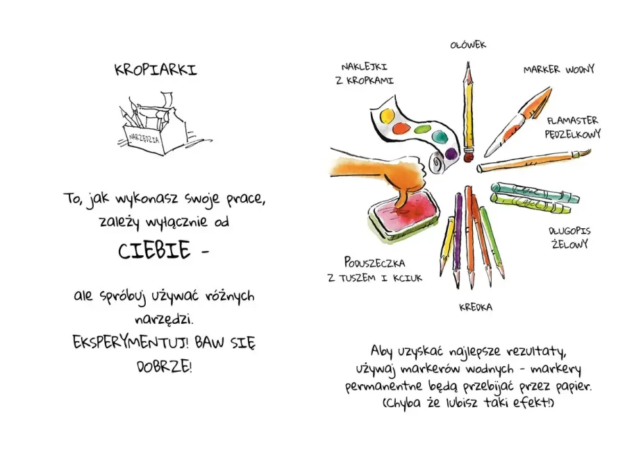 Zacznij od kropki / Wydawnictwo Mamania