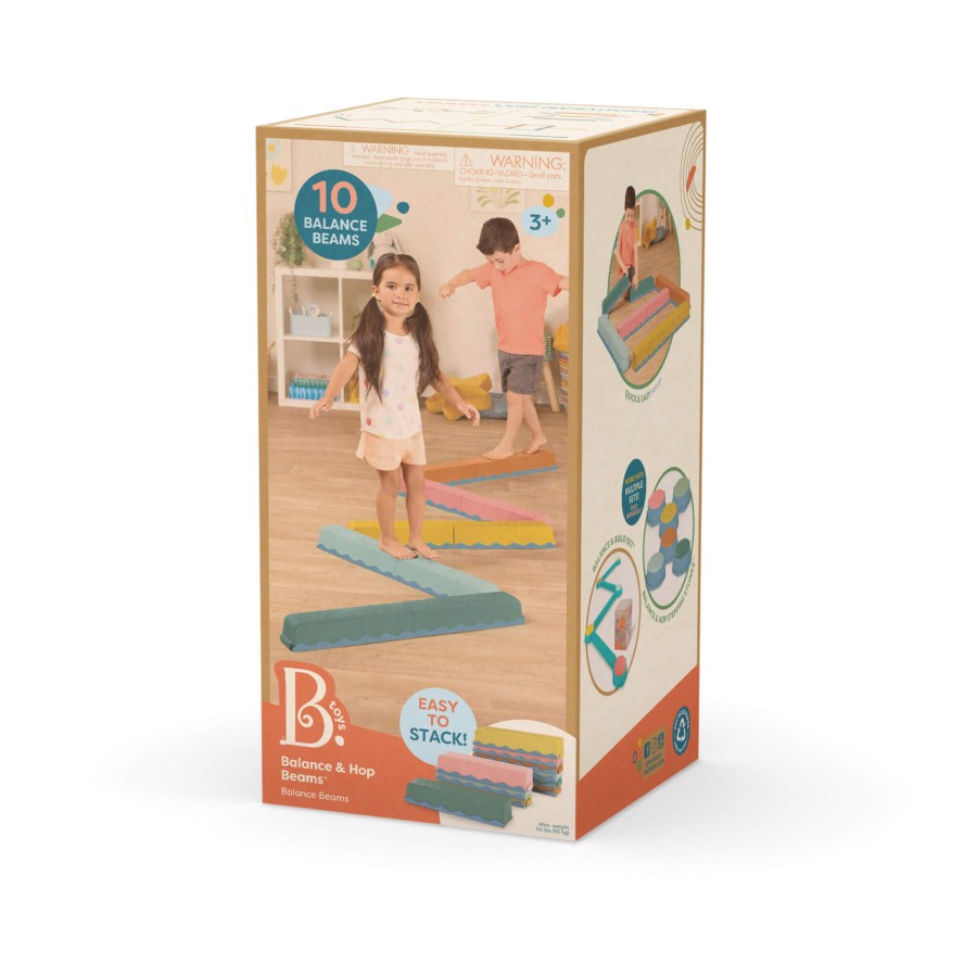 Balance & Hop Beams – belki sensoryczne / B.Toys
