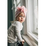 Turban Organic PINK RÓŻNE ROZMIARY / Looks by LUKS