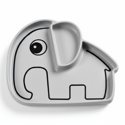 Talerzyk z przyssawką Grey / Done by Deer 1799235