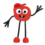 Postać do kąpieli Sammy - zestaw z dwiema kostkami sensorycznymi świecącymi w wodzie / Glo Pals