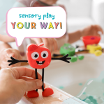 Postać do kąpieli Sammy - zestaw z dwiema kostkami sensorycznymi świecącymi w wodzie / Glo Pals