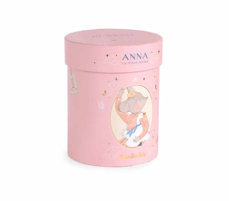 Maskotka myszka Anna w pudełku SZKOŁA TAŃCA / Moulin Roty
