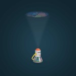 Lampka projektor LES SCHMOUKS / Moulin Roty