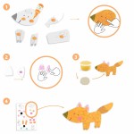 Zestaw artystyczny WSPÓLNE MALOWANIE 18 m+ / Djeco