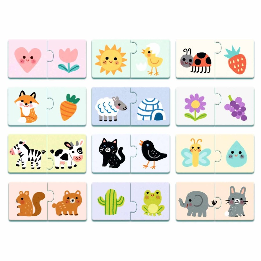 Puzzle duo POJAZDY / Djeco