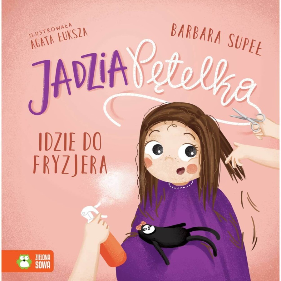 II GATUNEK: Jadzia Pętelka idzie do fryzjera / Wydawnictwo Zielona Sowa
