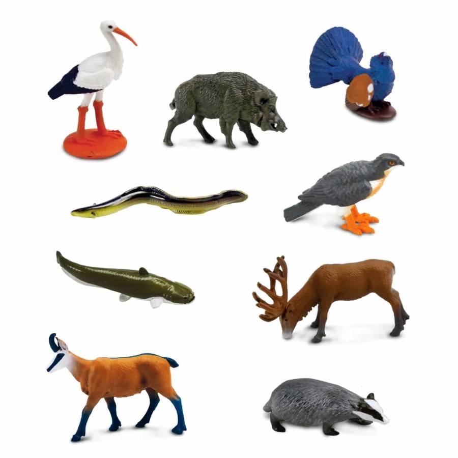 Zestaw Figurek w Tubie - Zwierzęta Europy / Safari Ltd.