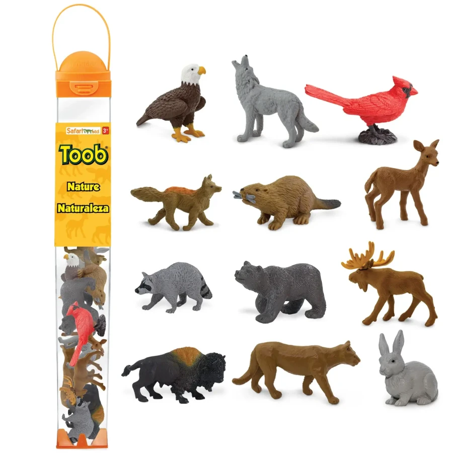 Zestaw Figurek w Tubie - Mieszkańcy lasu / Safari Ltd.
