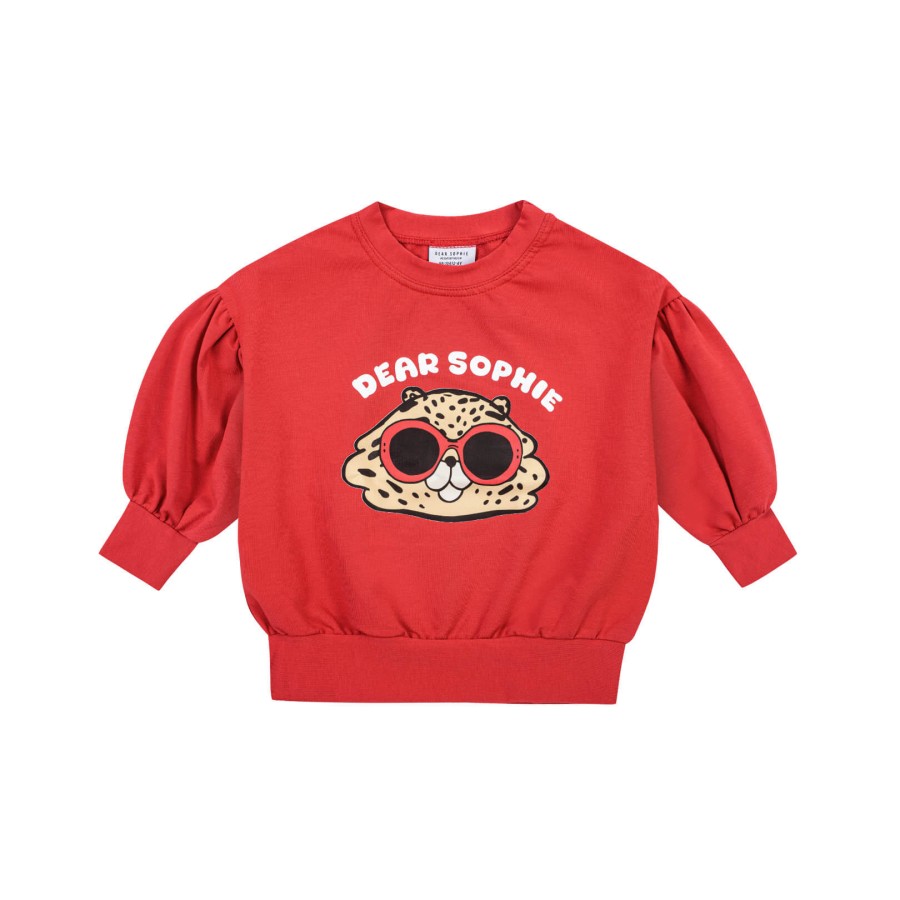 Bluza bufiasta - chomik ceglasty / Dear Sophie