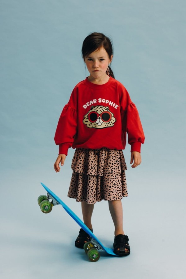 Bluza bufiasta - chomik ceglasty / Dear Sophie