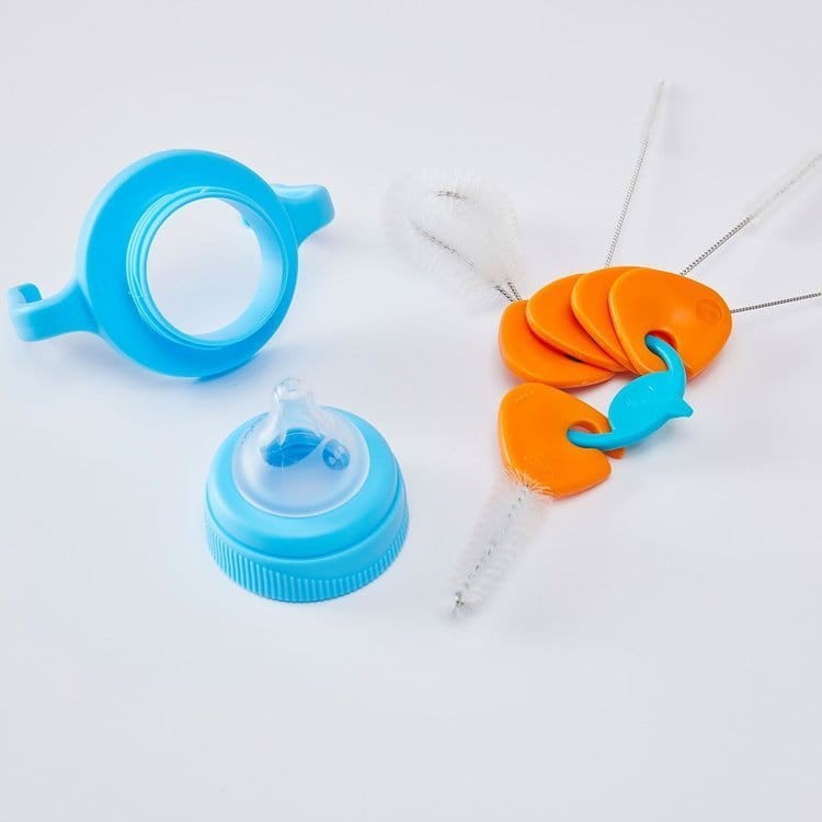 Komplet 5 szczoteczek do czyszczenia bidonów i słomek / b.box