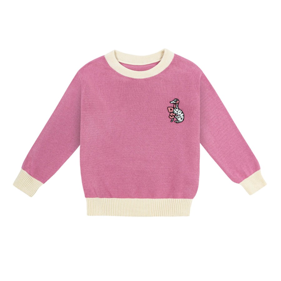 Sweter - dalmatyńczyk różowy / Dear Sophie